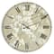 Designart Neutral Dogwood In Spring Farmhouse Wall Clock